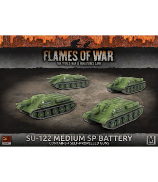 Flames of War SU-122 Medium SP Battery