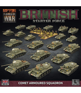 Flames of War British Comet Armoured Squadron