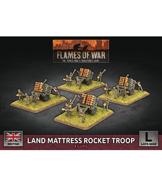 Flames of War Land Mattress Rocket Troop