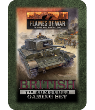 Flames of War Pre-order: British 7th Armoured Gaming Tin