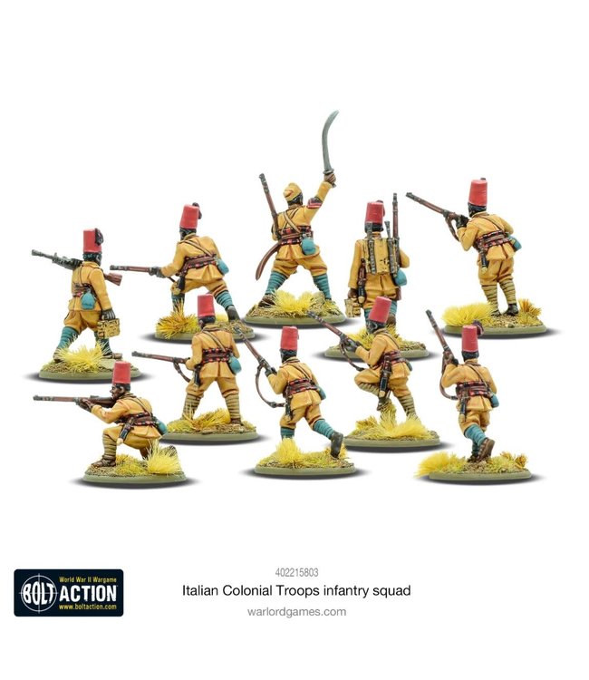 Italian Colonial Troops Infantry Squad
