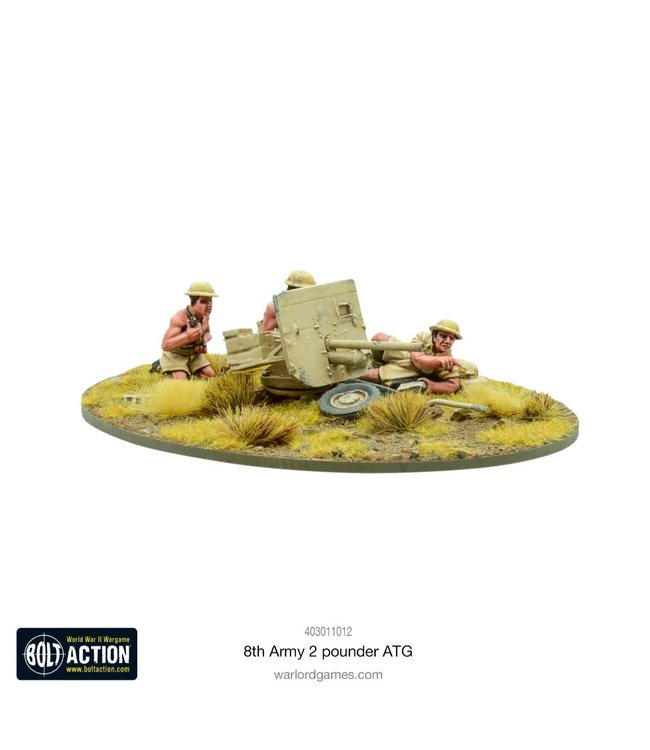 8th Army 2 pounder ATG