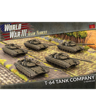 World War III Team Yankee T-64BV Tank Company