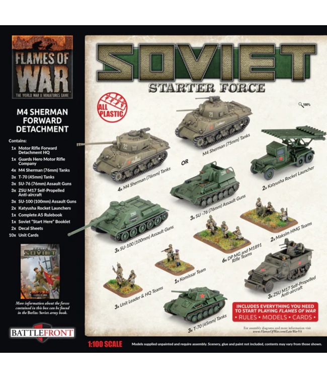 Soviet Starter Force: Soviet M4 Sherman Forward Detachment