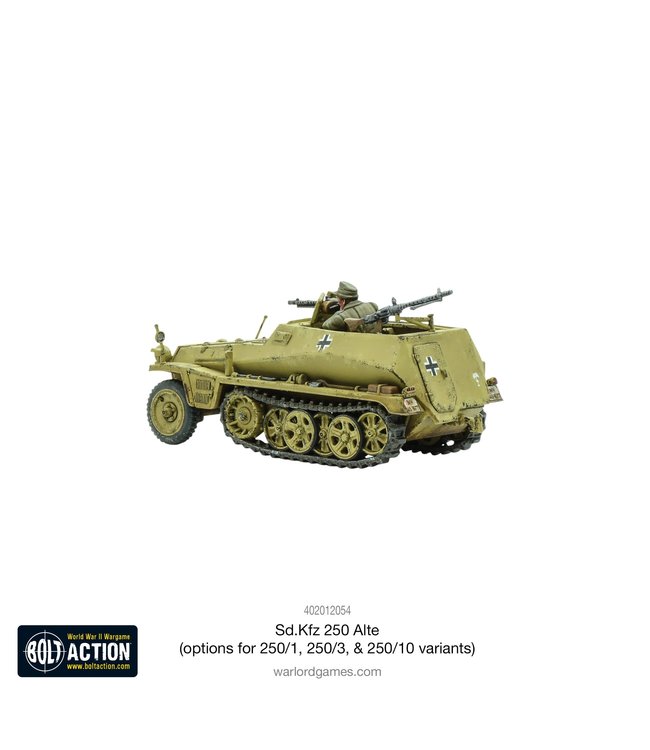 Sd.Kfz 250 (Alte) Half-Track (250/1, 250/3 or 250/10 variants)