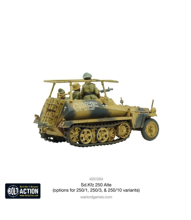 Sd.Kfz 250 (Alte) Half-Track (250/1, 250/3 or 250/10 variants)