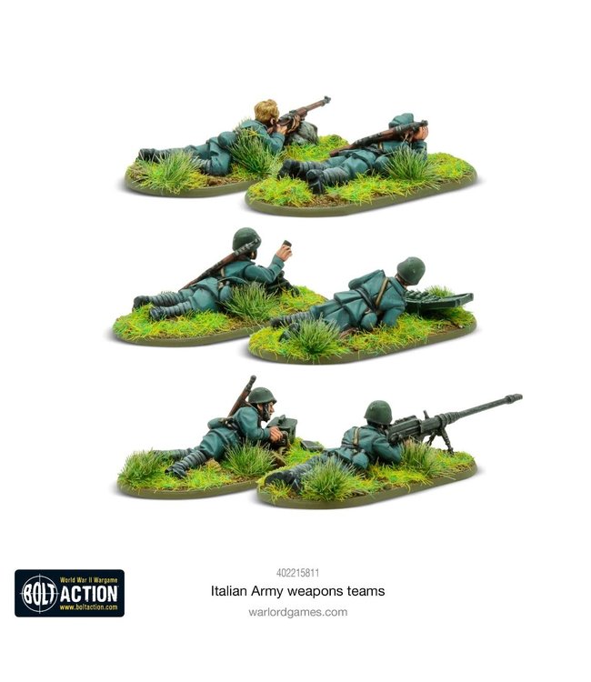 Italian Army Weapons Teams