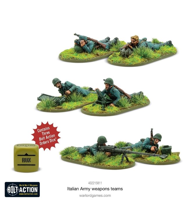 Italian Army Weapons Teams