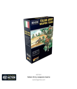 Bolt Action Italian Army Weapons Teams