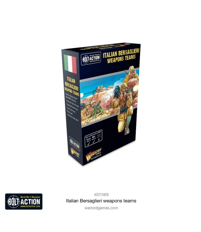 Italian Bersaglieri Weapons Teams