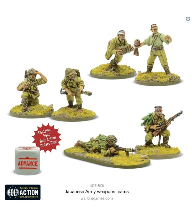 Japanese Army Weapons Teams
