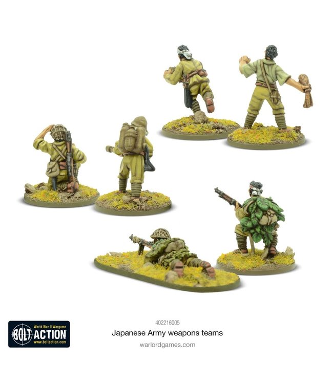 Japanese Army Weapons Teams