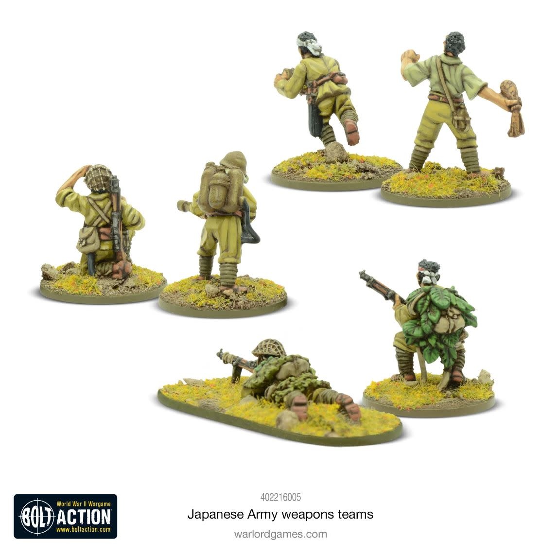 Japanese Army Weapons Teams - www.tabletopper.nl