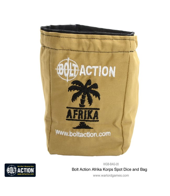 Bolt Action Afrika Korps Dice Bag