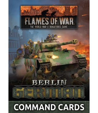 Flames of War Berlin: German Command Cards