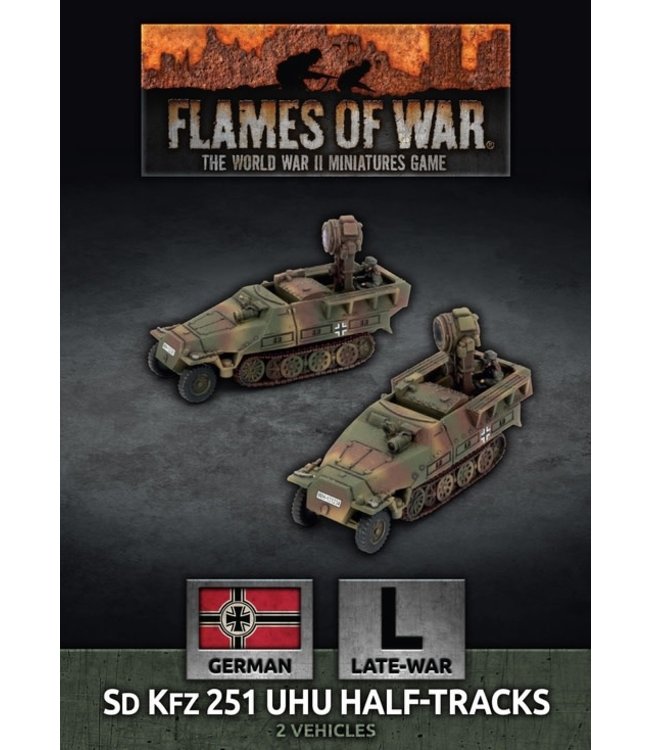 Sd Kfz 251 Uhu Half-tracks