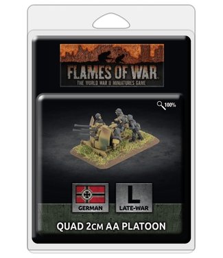 Flames of War Pre-order: Quad 2cm AA Platoon