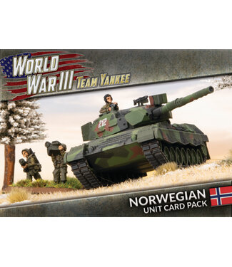 World War III Team Yankee Norwegian Unit Cards