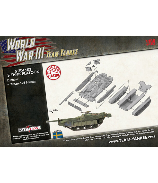 Strv 103 S-tank Platoon