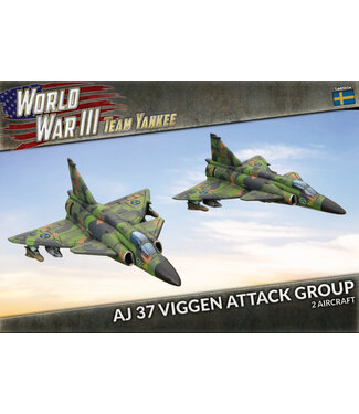 World War III Team Yankee AJ 37 Viggen Attack Group