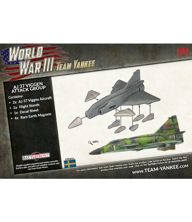 AJ 37 Viggen Attack Group