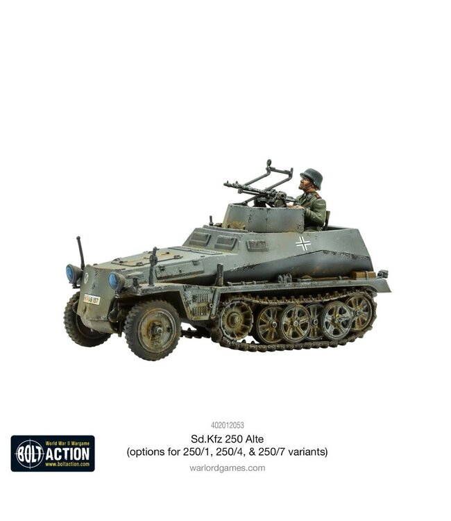 Sd.Kfz 250 (Alte) Half-Track (250/1, 250/4 or 250/7 variants)