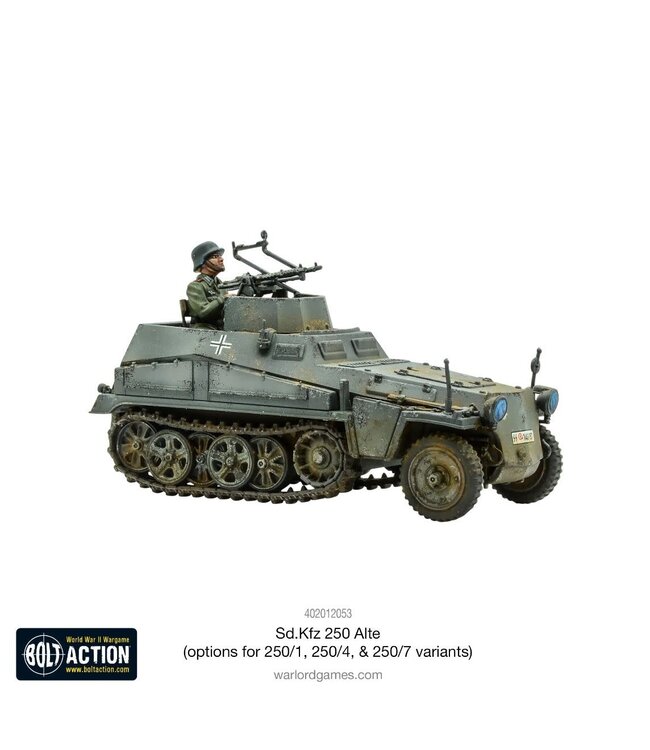 Sd.Kfz 250 (Alte) Half-Track (250/1, 250/4 or 250/7 variants)