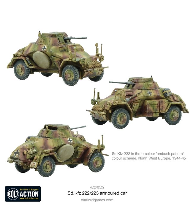 Sd.Kfz 222/223 Armoured Car