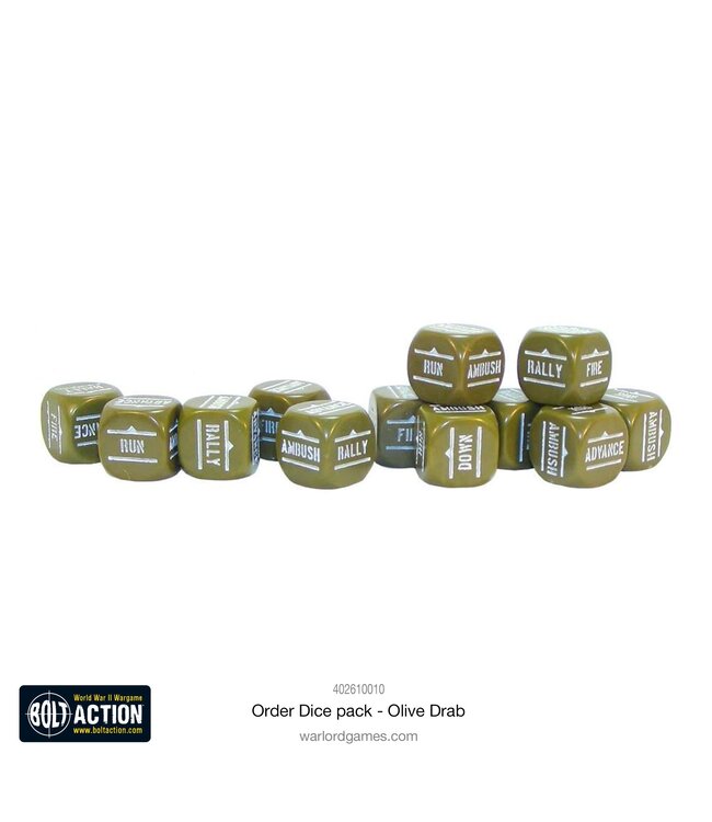 Order Dice Pack - Olive Drab