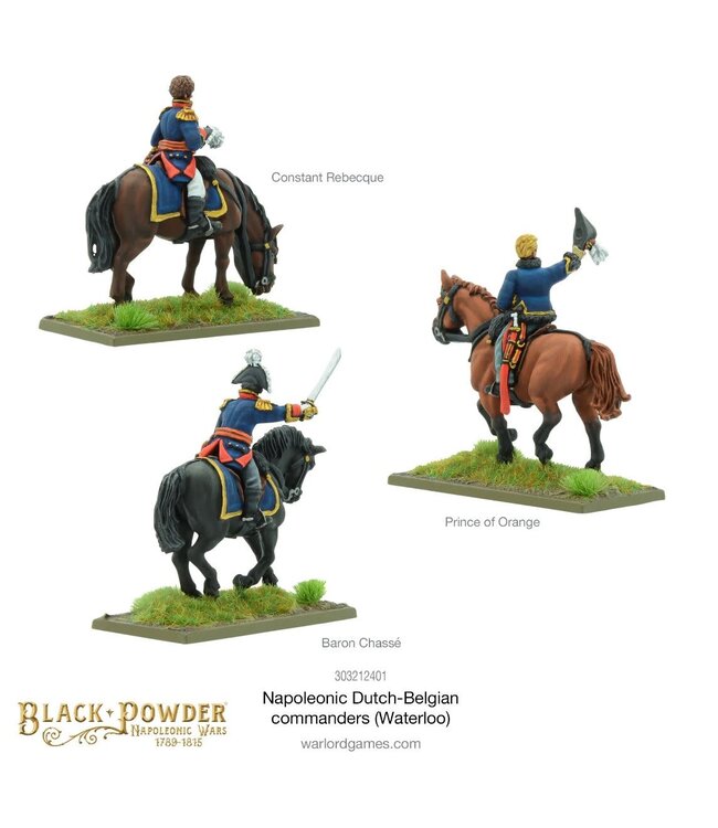 Napoleonic Dutch/Belgian Commanders (Waterloo)