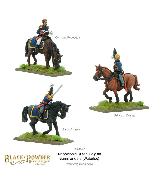 Napoleonic Dutch/Belgian Commanders (Waterloo)