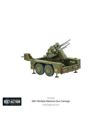 Bolt Action M51 Multiple Machine Gun Carriage