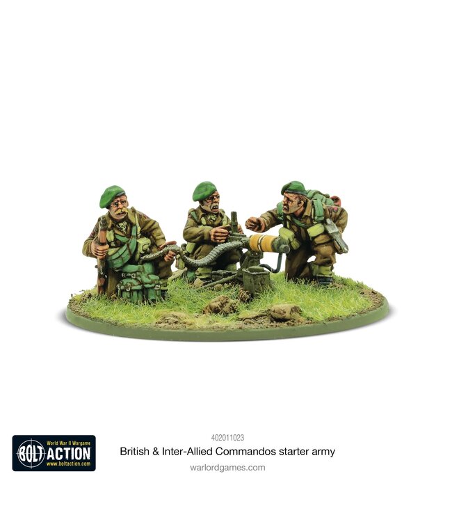 British & Inter-Allied Commandos Starter Army