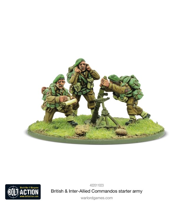 British & Inter-Allied Commandos Starter Army