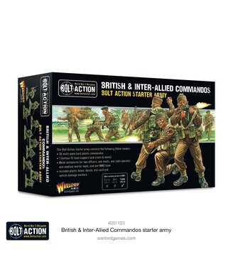 Bolt Action British & Inter-Allied Commandos Starter Army