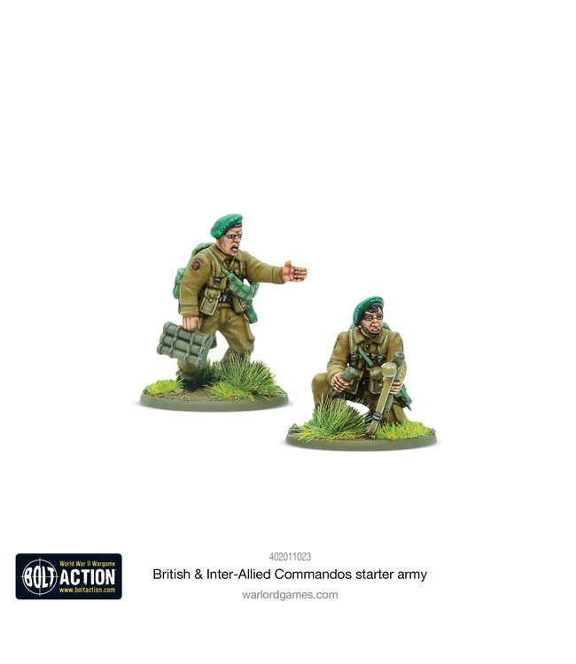 British & Inter-Allied Commandos Starter Army