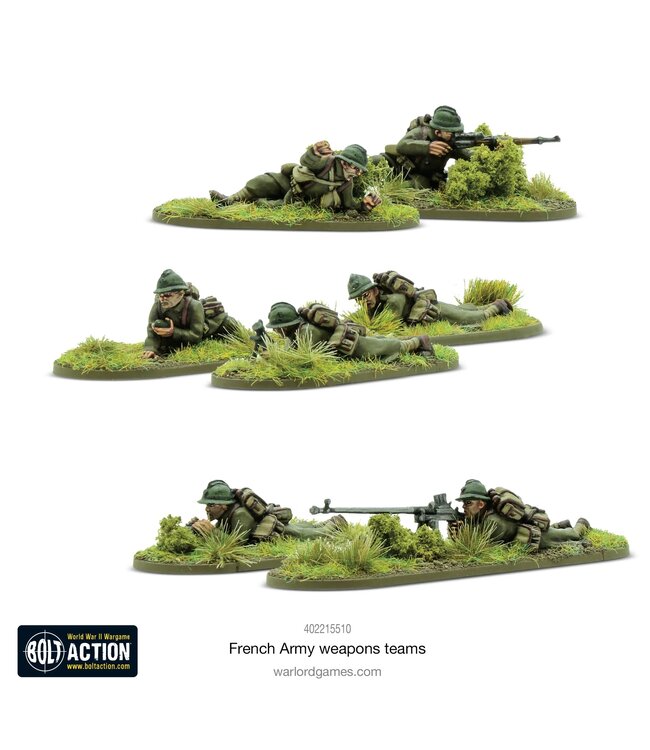 French Army Weapons Teams