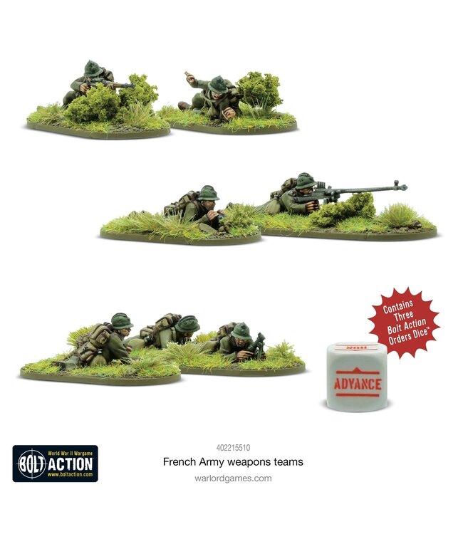 French Army Weapons Teams