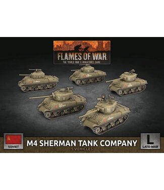 Flames of War M4 Sherman Tank Company