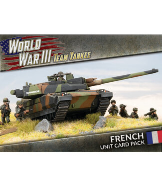 World War III Team Yankee French Unit Card Pack