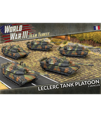 World War III Team Yankee Leclerc Tank Platoon