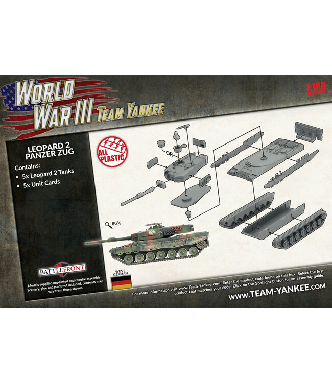 Leopard 2 Panzer Zug