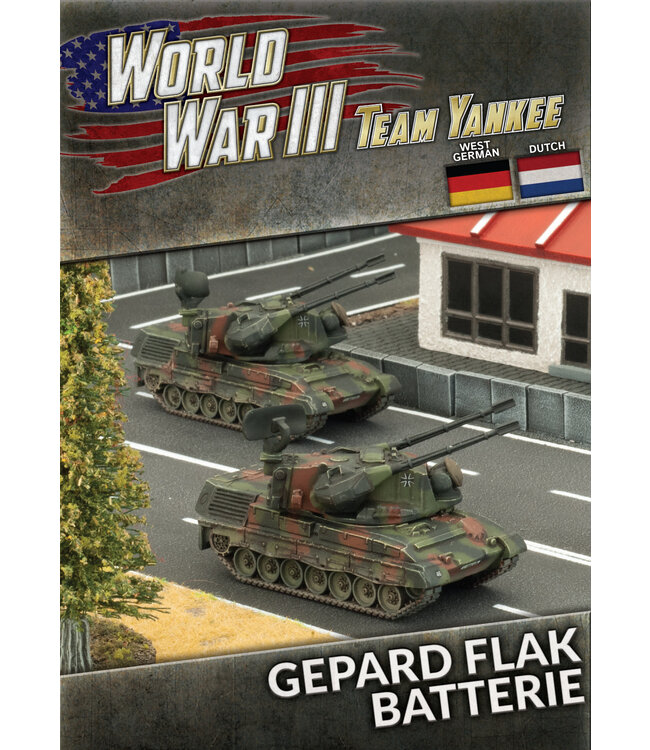 Gepard Flakpanzer Batterie