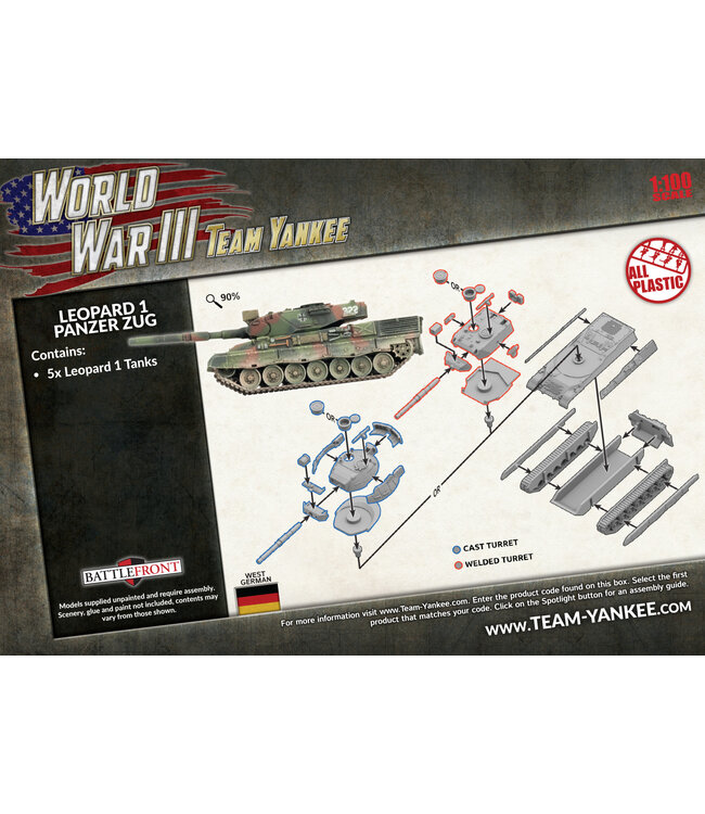 Leopard 1 Panzer Zug