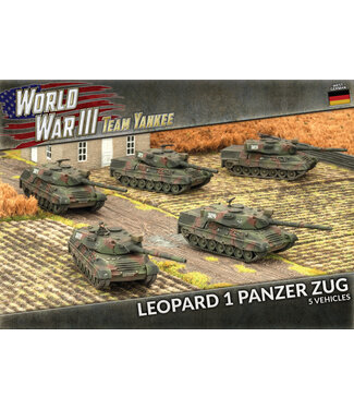 World War III Team Yankee Leopard 1 Panzer Zug