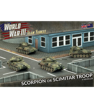 World War III Team Yankee Scorpion or Scimitar Troop