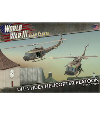 World War III Team Yankee UH-1 Huey Helicopter Flight