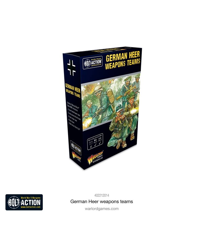 German Heer Weapons Teams