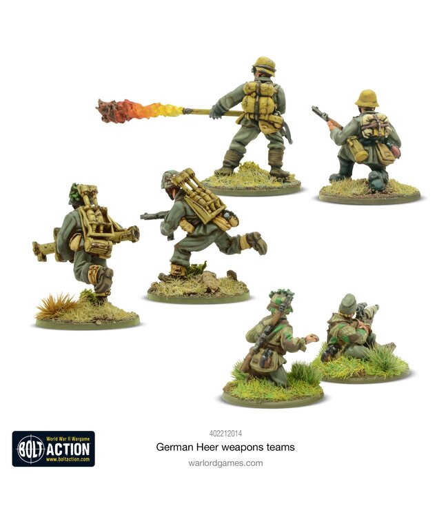 German Heer Weapons Teams