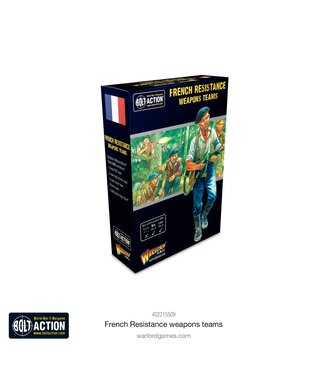 Bolt Action French Resistance Weapons Teams